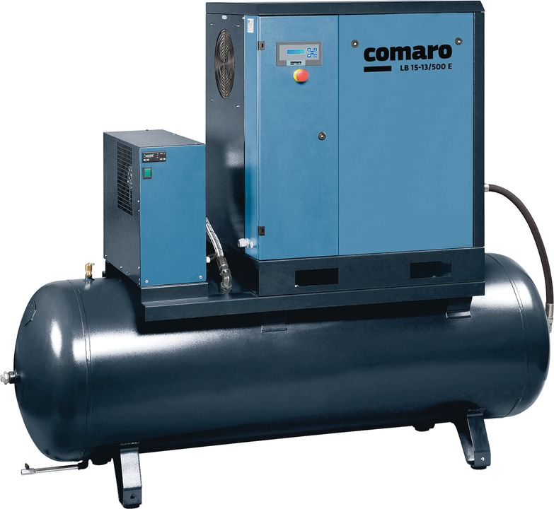 Увеличенная гарантия на все винтовые компрессоры COMARO серии LB от 2,2 кВт до 22 кВт